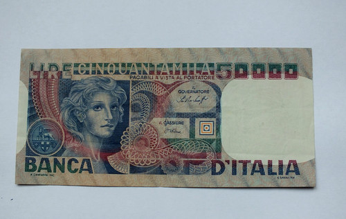 Repubblica 000 lire volto - 50.000,