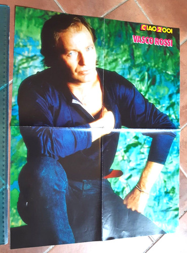 Vasco rossi poster ciao - vasco,