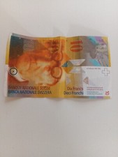 franchi svizzeri banconote