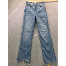 Jeans Zara vita alta gamba
