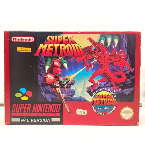 Super metroid big box pal - box,