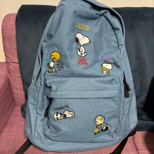 Zaino snoopy denim poliestere - zaino,