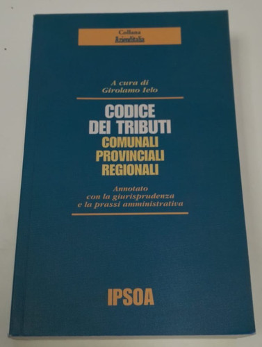 Codice dei tributi - dei, comunali