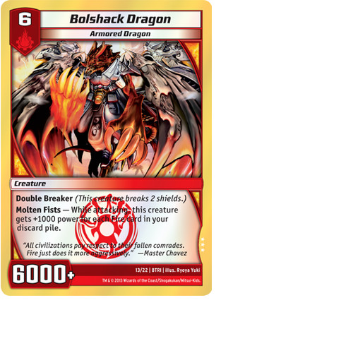Kaijudo bolshack dragon - kaijudo,