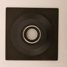 Piastra Sinar completa di diaframma 