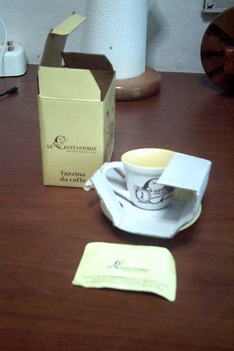 Tazzina caffè scatola - caffè, in