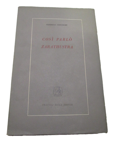 Nietzsche cosi parlo - nietzsche, parlo’