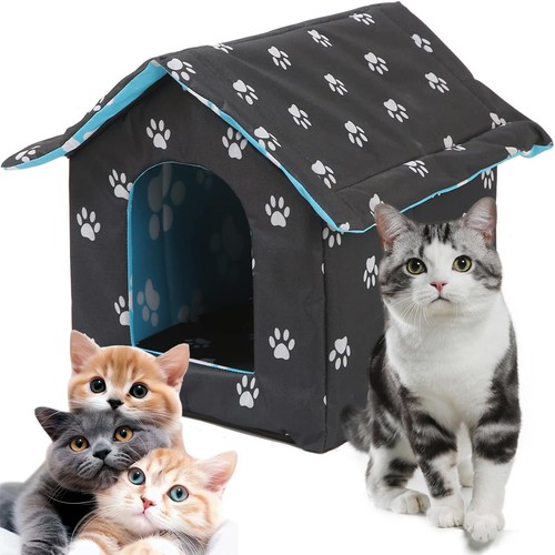 Cuccia gatto esterno casetta - cuccia,