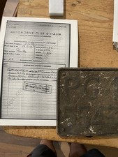 Targa Moto Parilla Del 1952 Da Collezione