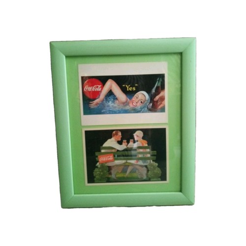 Coca cola quadro con cartoline - cola,