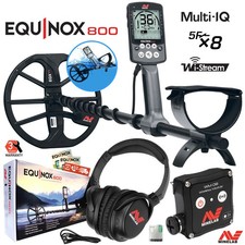 Metal detector impermeabile subacqueo Minelab EQUINOX 800 Multi-IQ e bobina DD da 11"