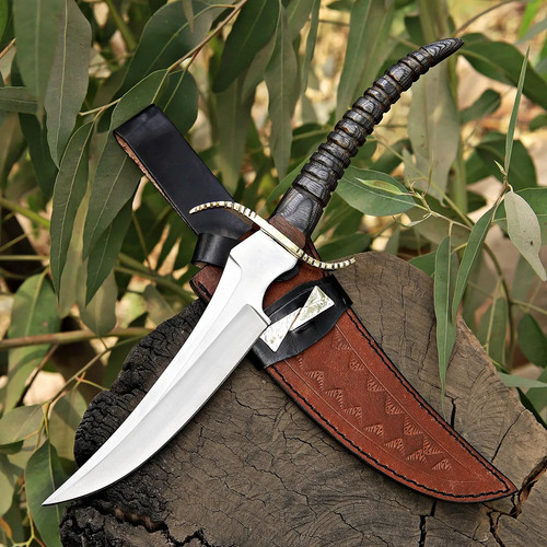 Coltello bowie fatto mano - a,