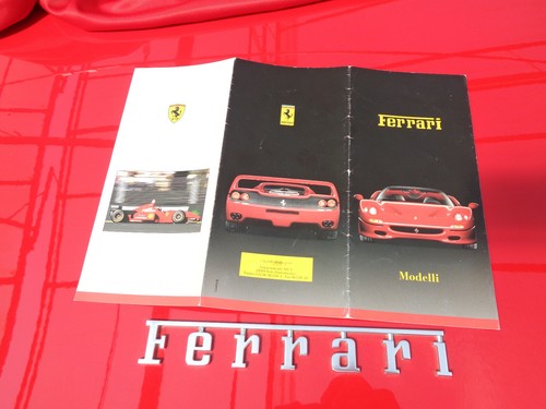 Ferrari preisliste prospekt - preisliste, f