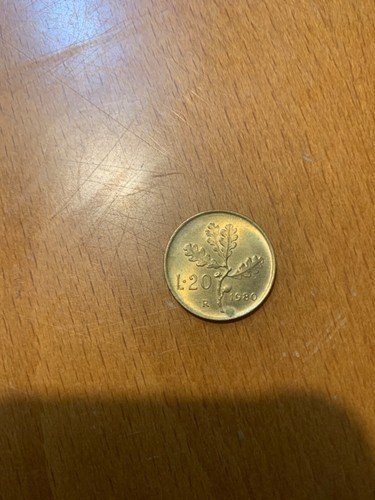 Moneta lire 1980 - 1980, repubblica