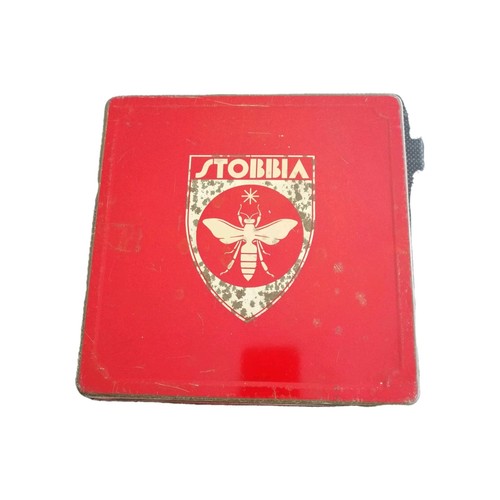 Antica scatola latta per - antica,