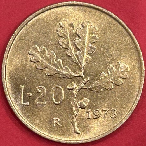 Moneta lire 1973 - ramo, di