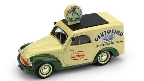 Brumm fiat 500b furgone - brumm,