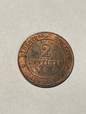 Moneta Francia 2 Centesimi