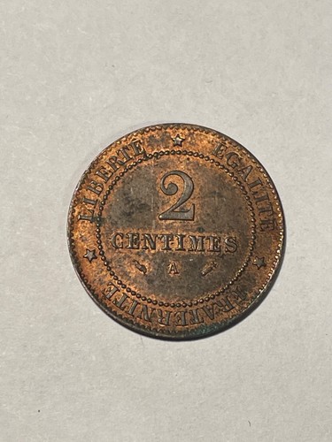 Moneta francia centesimi - moneta,