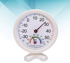 TERMOMETRO IGROMETRO ANALOGICO -30+50 °C MISURA TEMPERATURA E UMIDITA' "NO PILE"