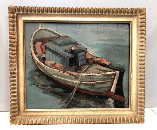 Antico dipinto olio tavola - antico,