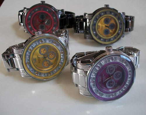 Orologio uomo finitura argento