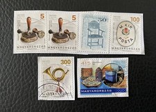 Lot de 6 timbres de Hongrie