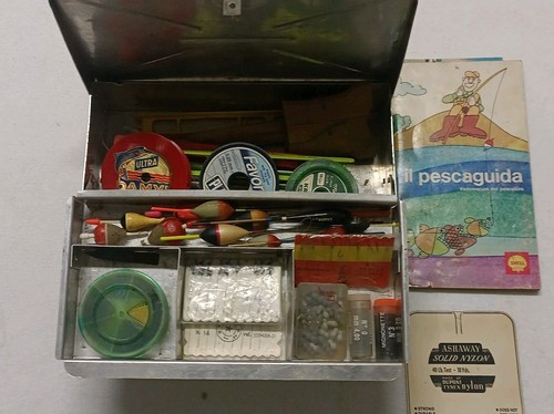 Pesca vintage cassettina - vintage,