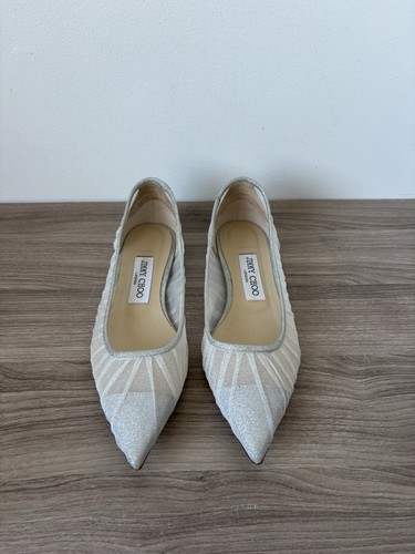 Jimmy choo flats glittered - jimmy,