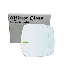 Vetro Specchio Retrovisore Asferico Lato Dx-Passeggero Per Toyota Land Cruiser 1