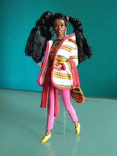 "MATTEL" Barbie "Benetton", Christie  "Shopping", 1991, altezza 30 cm.