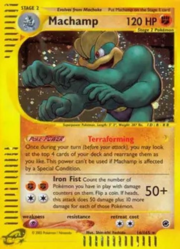 Machamp 165 pokemon - -,