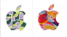2 adesivi per Apple iPad
