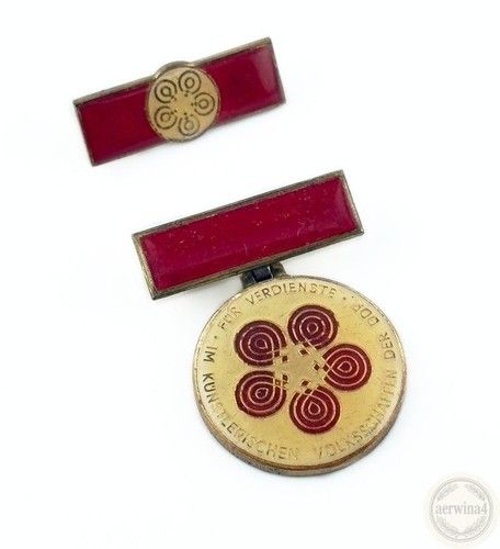 Medaglia ddr merito nella - ddr, al