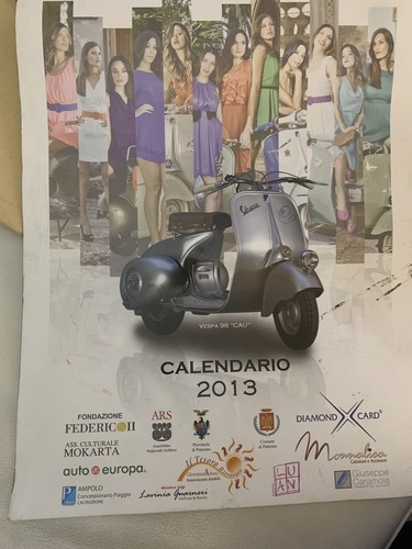 Vespa piaggio calendario - vespa, /