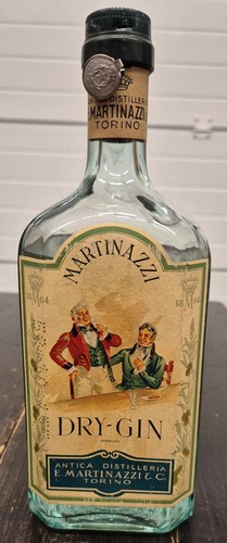 Martinazzi dry gin bottiglia - gin,