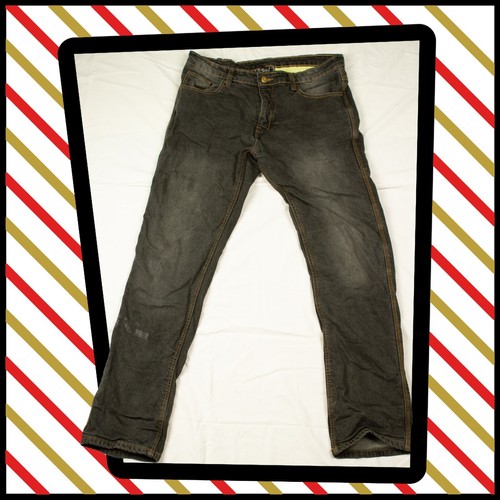 Jeans moto nero taglia - x, 32