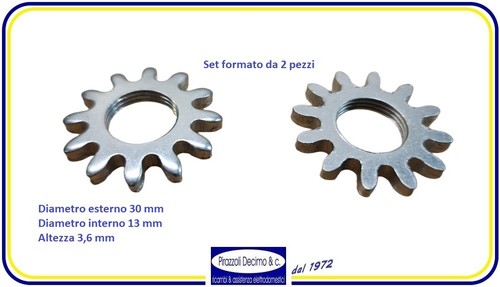 Coppia ingranaggi metallo per - ingranaggi,