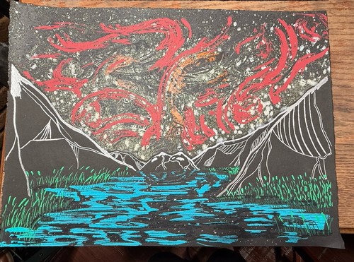 Ayahuasca visions 20x15 - ayahuasca, screen