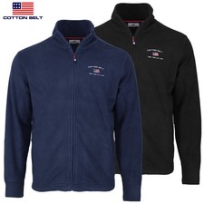 Giacca uomo invernale in pile zip intera COTTON BELT 2 colori M L XL XXL 3XL