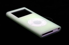 System-S Silicone Skin Cover per Apple iPod Nano 2 VERDE