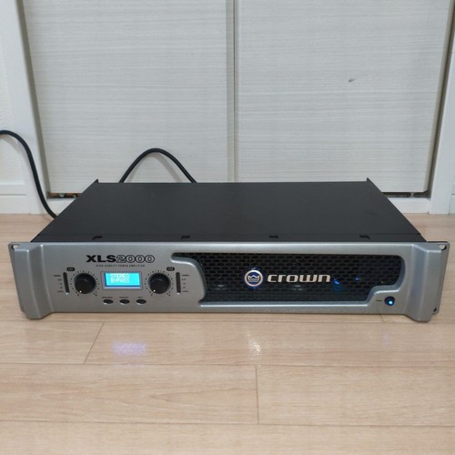 Crown model xls 2000 rackmount - xls,