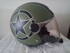 Casco Vespa Moto Scooter con