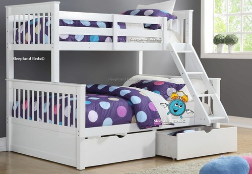 Letto castello triplo in - a,