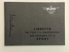 Libretto uso e manutenzione