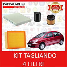 KIT TAGLIANDO 4 FILTRI PER CITROEN XSARA PICASSO / XSARA 