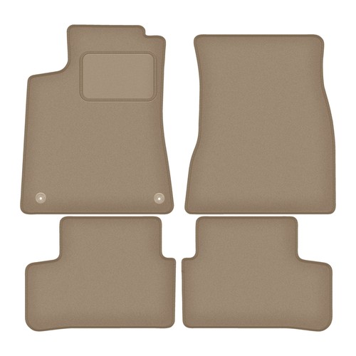 Tappetini velluto beige - tappetini, in