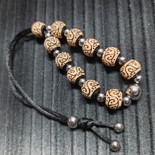 Komboloi in legno fatto a mano