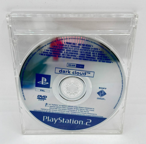 Dark cloud promo ps2 sony - dark,