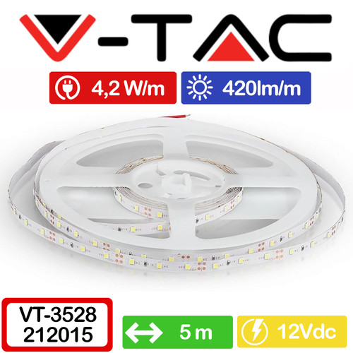 Striscia led 12v rosso - striscia, 5